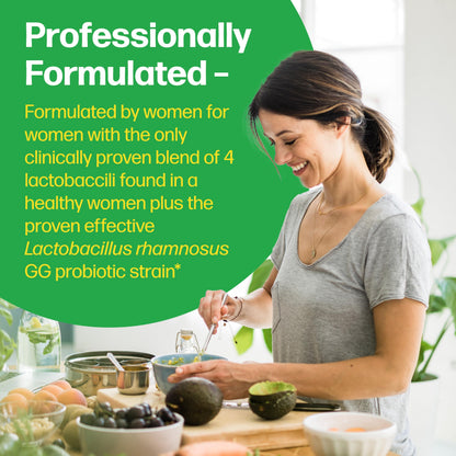 Culturelle Probiotics, Women’s Healthy Balance, 30 Capsules, 5 Clinically Proven Probiotic Strains to Support Digestive, Immune & Vaginal Health* - Available at All In One Marketplace Canada