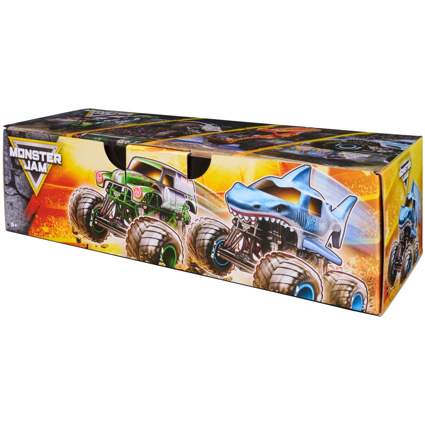 Monster Jam All Stars Monster Trucks, 1:64 Scale Die-Cast Vehicles 4-Pack Monster Jam