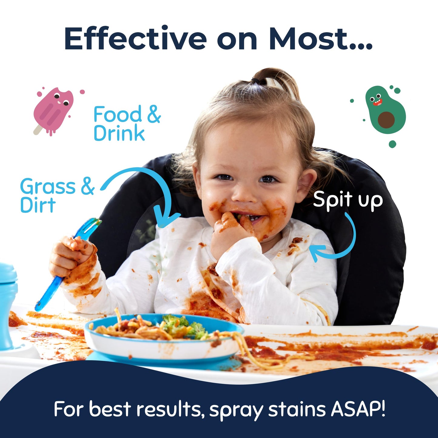 s Messy Eater Stain Treater Spray - 16o - Available at All In One Marketplace Canada