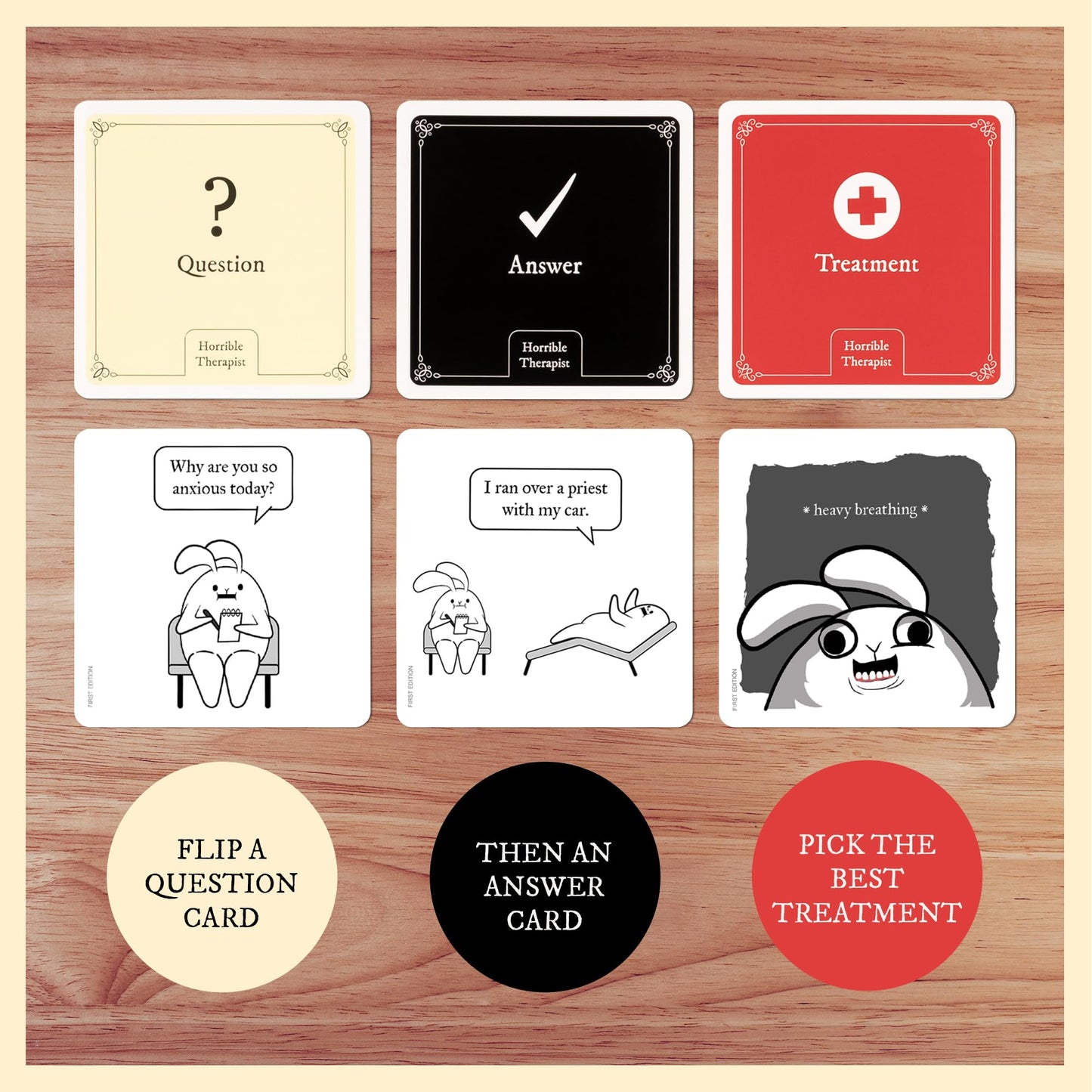 Horrible Therapist Extra Horrible: Exploding Kittens, 3-8 Players, Ages 17+ 🍁 All In One Marketplace Canada