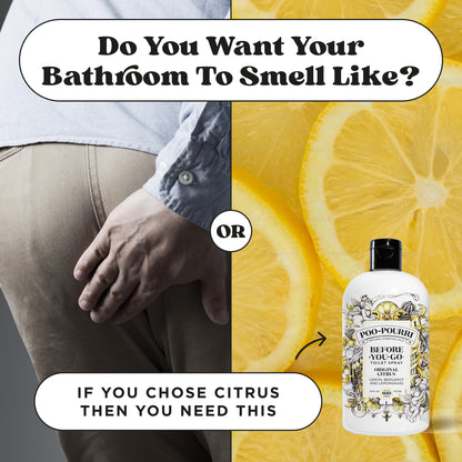 Poo-Pourri Original Citrus, 16 ounces - Available at All In One Marketplace Canada