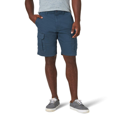Short cargo extensible classique Wrangler Authentics pour homme, bleu nuit, 36
