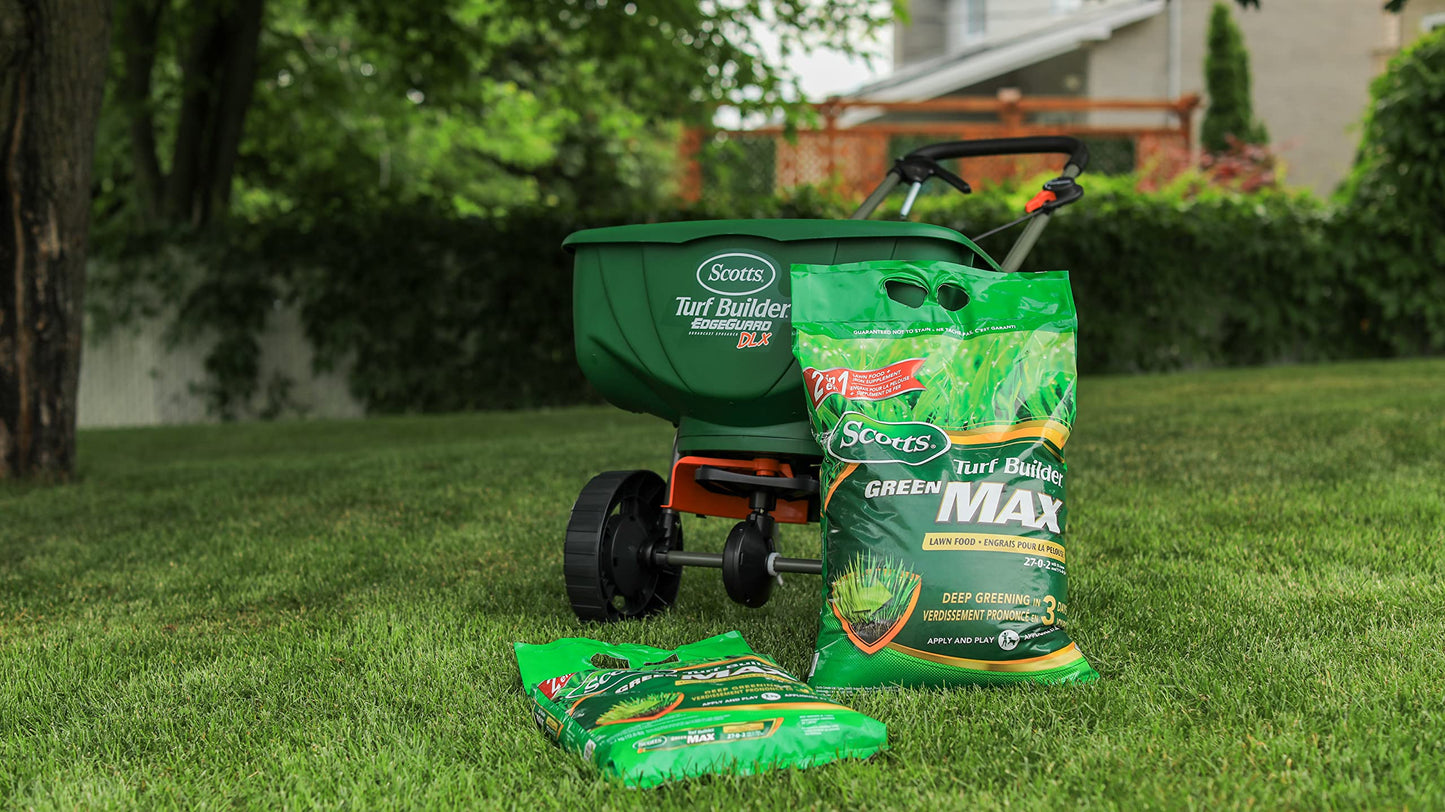 Scotts Turf Builder Green Max Lawn Food, 5.7kg (350 sq Meters / 3,767 sq feet Coverage) | Promotes Fast, deep Greening in 3 Days