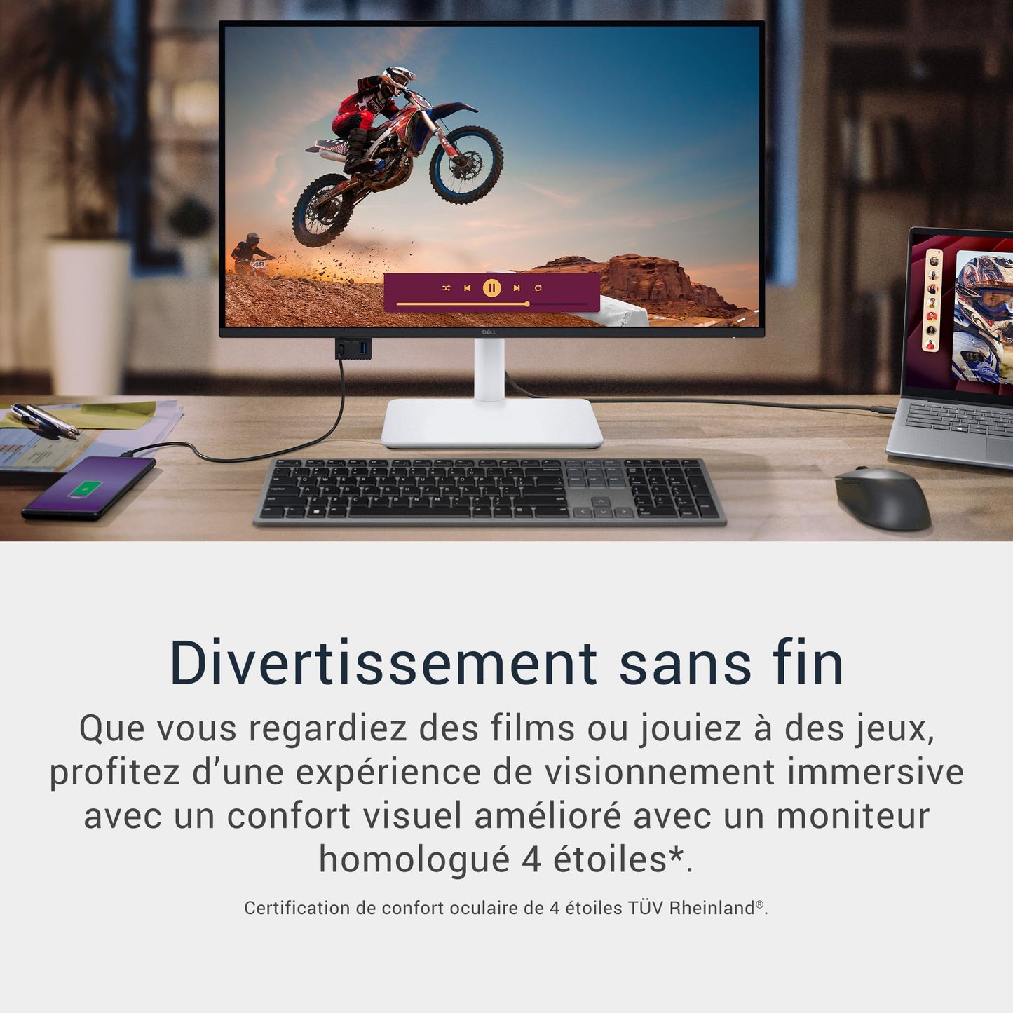 Dell 27 Monitor S2725QC, 4K UHD IPS, 120Hz, 4ms, FreeSync Premium 🍁 All In One Marketplace Canada