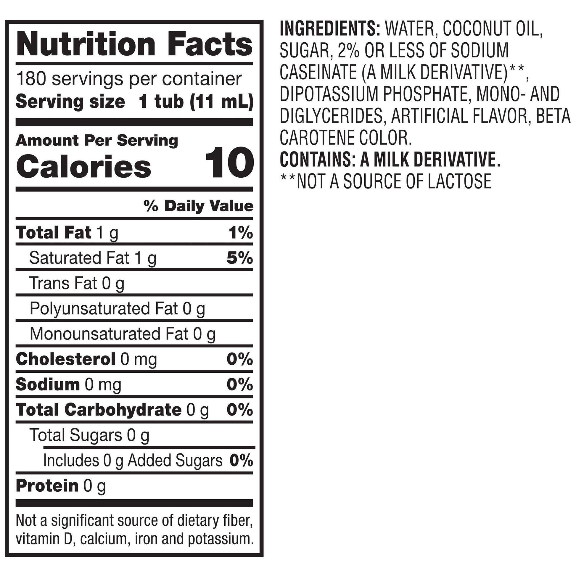 Coffee Mate Original Non-Dairy Creamer - 180 Single Serve Packets (67.5 oz)