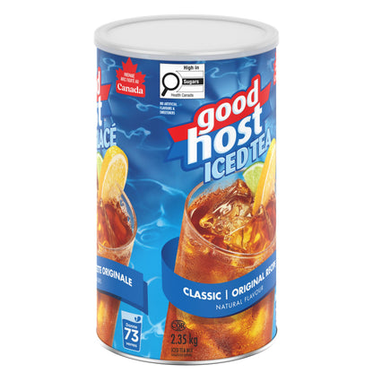 GOODHOST Original Iced Tea Mix, 2.35 kg Canister