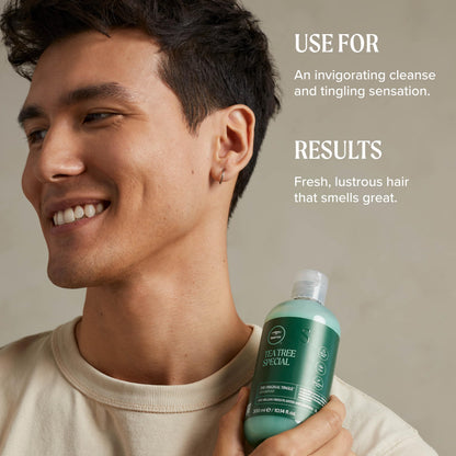 Tea Tree Special Shampoo, Deep Cleans, Refreshes Scalp, For All Hair Types, Especially Oily Hair Tea Tree