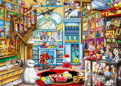 Ravensburger Disney- Pixar Toy Store 1000 Piece Jigsaw Puzzle for Adults - 12000527 - Handcrafted Tooling, Made in Germany, Every Piece Fits Together Perfectly Ravensburger