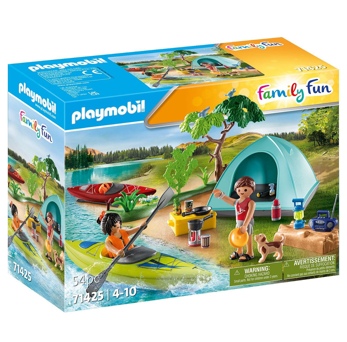 Playmobil Camping with Kayaks