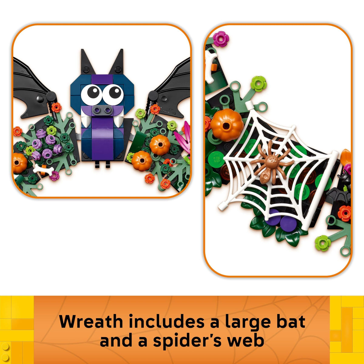 LEGO Halloween Wreath 40825