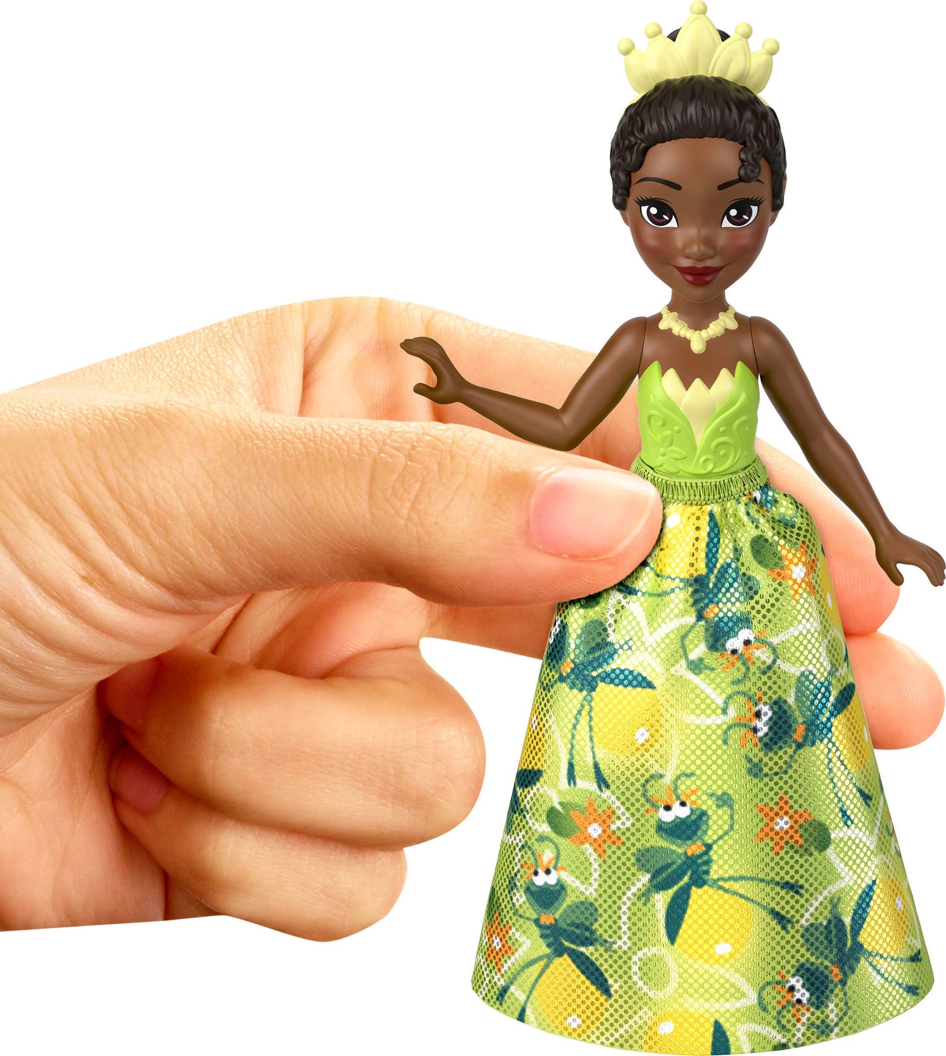 Mattel Disney Princess & Friends Set with 5 Posable Small Dolls in Removable Skirts or Pants & 5 Friend Figures, Inspired by the Disney Movies - Available at All In One Marketplace Canada