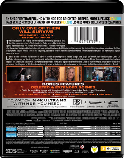 Halloween Ends - Édition collector 4K Ultra HD (bilingue)