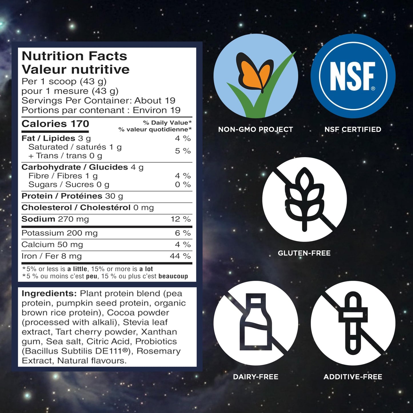 Vega Protein + Recovery, Mocha – 30g Vegan Protein, Dairy & Gluten Free, Probiotics, NSF Certified, 812 g (19 Servings) 🍁 All In One Marketplace Canada