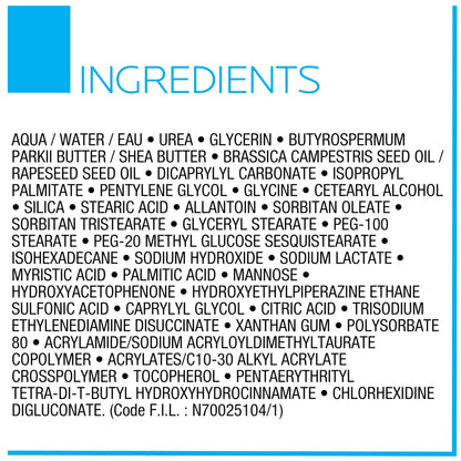 La Roche-Posay Lipikar Lait Urea 10% Body Lotion. For Very Dry, Rouch, and Flaky Skin. Tested on Dry Skin, Age-Related Dryness, Keratosis Pillaris, and Psoriasis. Fragrance-Free, Dermatologist Recommended - 400ML - Available at All In One Marketplace Canada