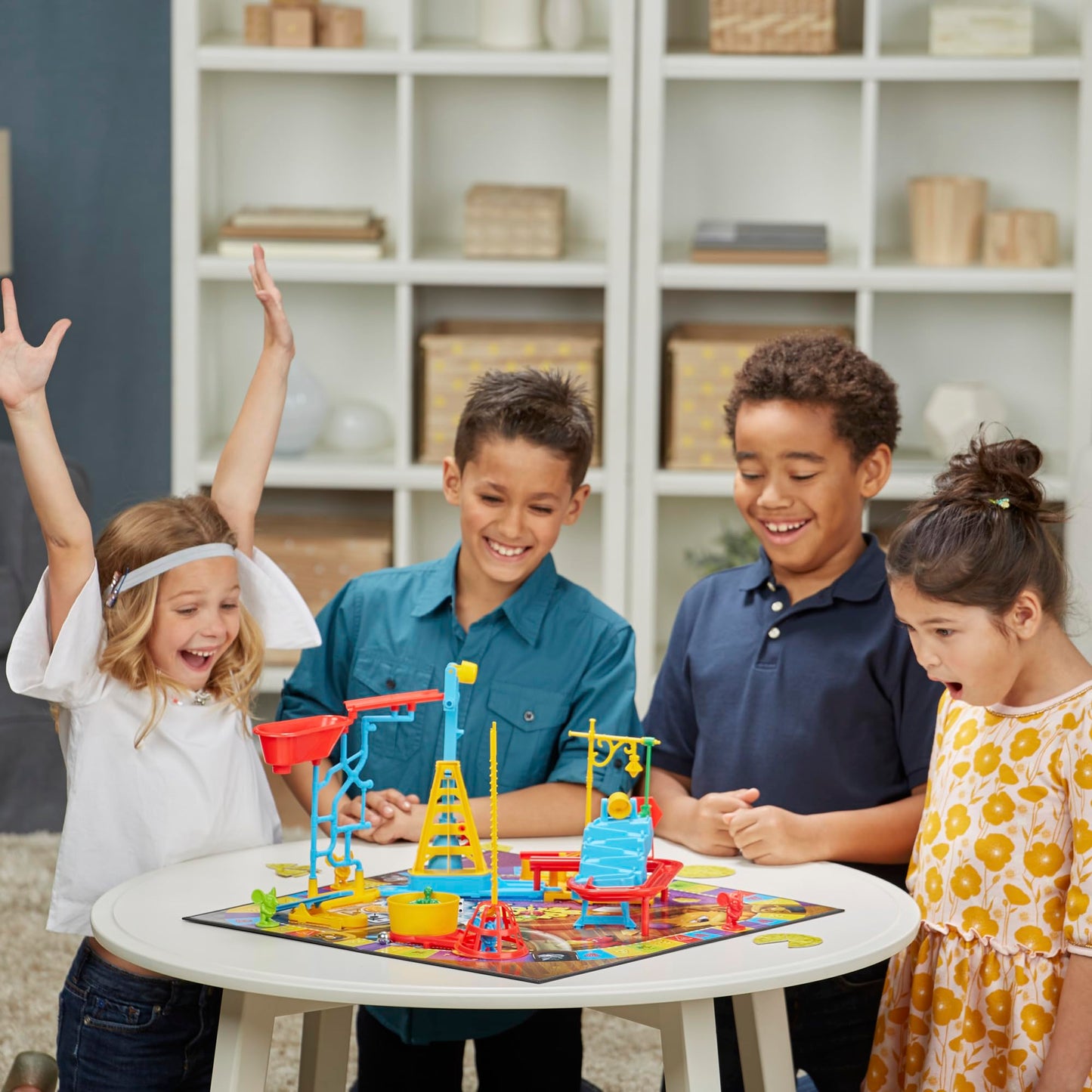 Mouse Trap Board Game for Kids Ages 6 and Up, Classic Kids Game for 2-4 Players, with Easier Set-Up Than Previous Versions Hasbro