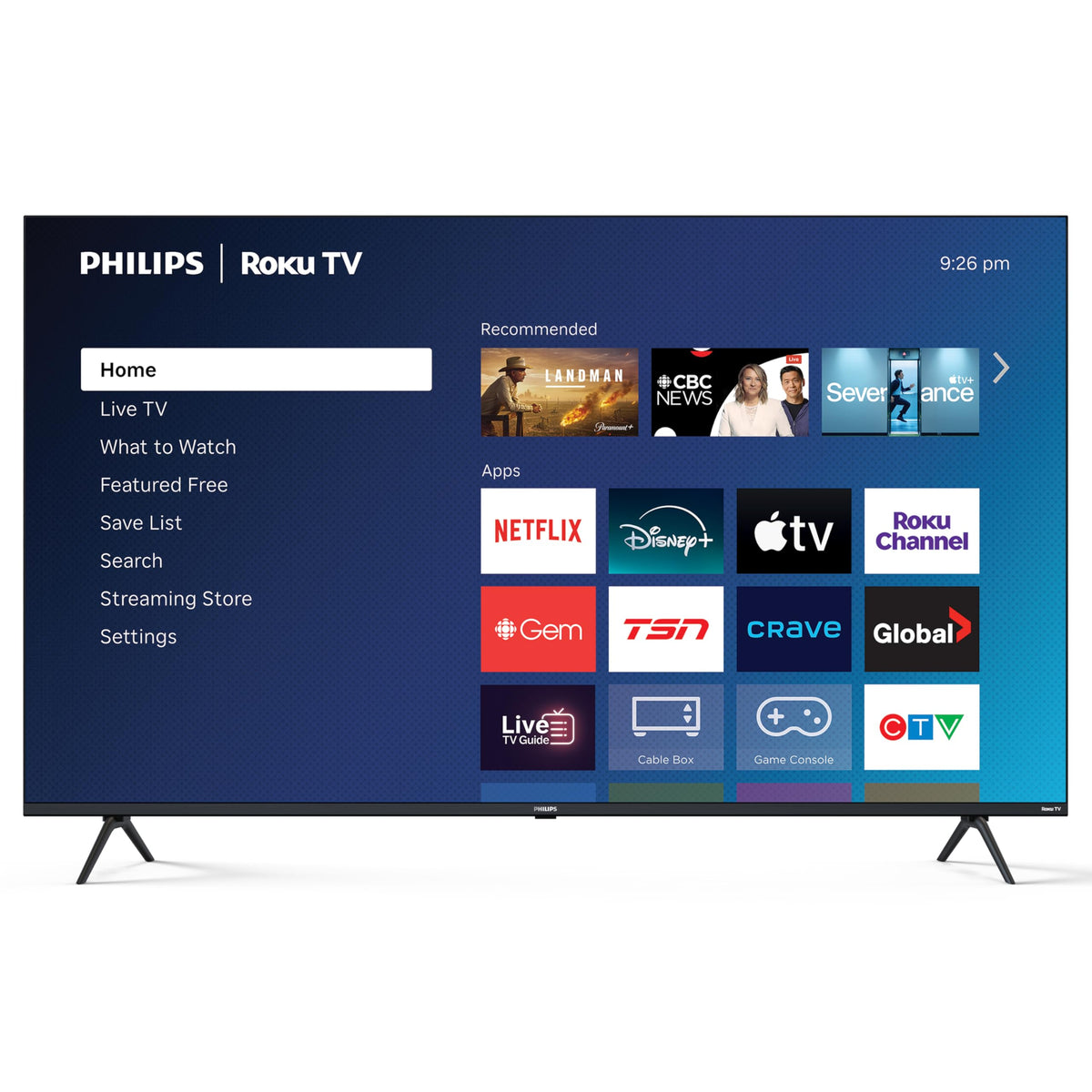Philips 55PQL7676/F6 7600 Series 55-Inch 4K UHD QLED Roku TV