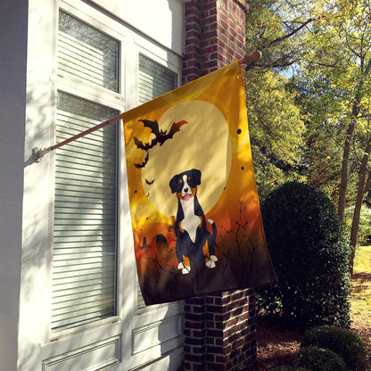 Caroline's Treasures BB4304CHF Halloween Entlebucher Flag Canvas House Size, Large, Multicolor