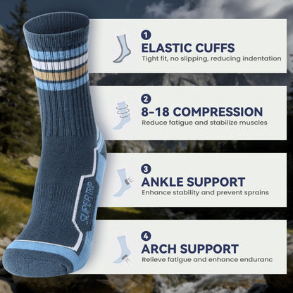 Supertrip Merino Wool Hiking Socks for Men 🍁 All In One Marketplace Canada