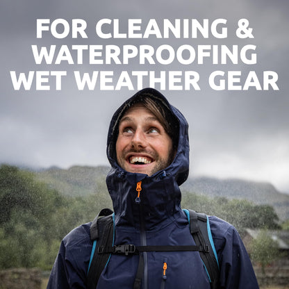 Nikwax Hardshell Cleaning and Waterproofing DUO-Pack,10 Fl. Oz. Bottles