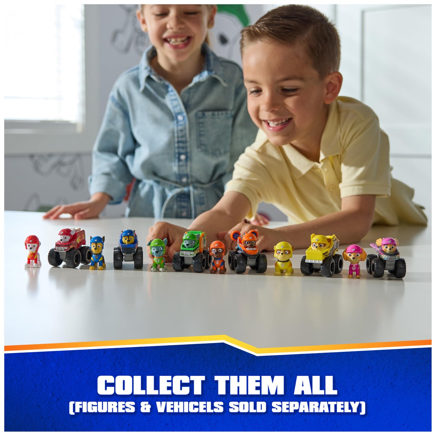 PAW Patrol: Rescue Wheels, 6-Piece Pup Squad Racers, Toy Cars Gift Set, Kids Toys for Boys & Girls Ages 3 and Up PAW PATROL