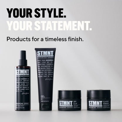 STMNT Statement Grooming Goods Dry Clay, Extra Matte Finish, Super Strong Control, Easy to Wash Out, 100 ml STMNT
