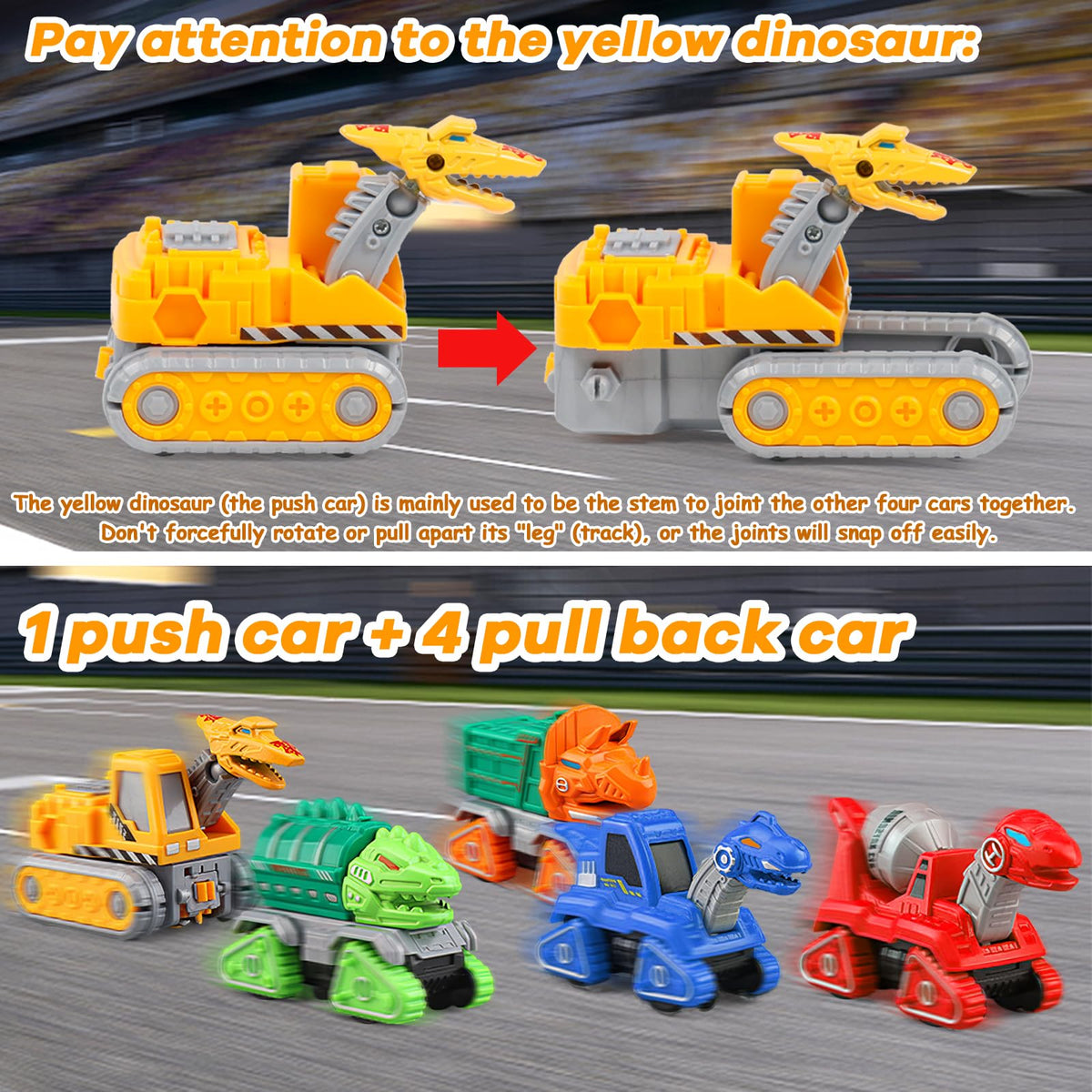 Fajiabao Robot Toy for Boys 3-5, 5-in-1 Dinosaur STEM Building Set 🍁 All In One Marketplace Canada
