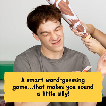 Poetry for Neanderthals by Exploding Kittens - 2+ Players - Ages 7+ - 15 Minutes to Play - Competitive Word Guessing Game - Party Game, Family Game Night, Kid and Adult Card Game - Available at All In One Marketplace Canada