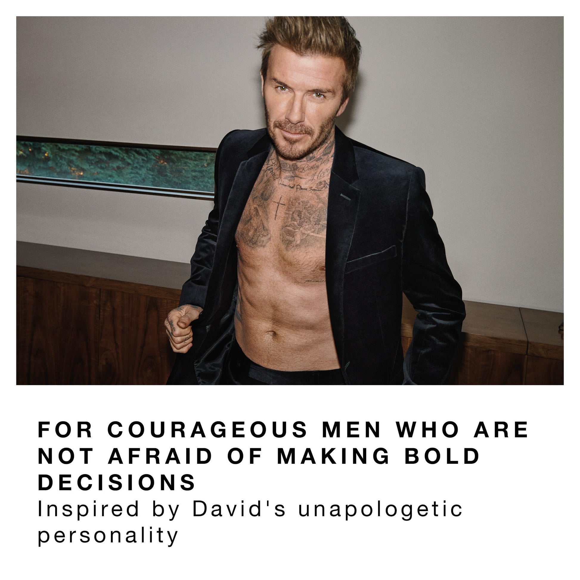 David Beckham - Bold Instinct Eau de Parfum for Men 50ml, woody aromatic fragrance DAVID BECKHAM