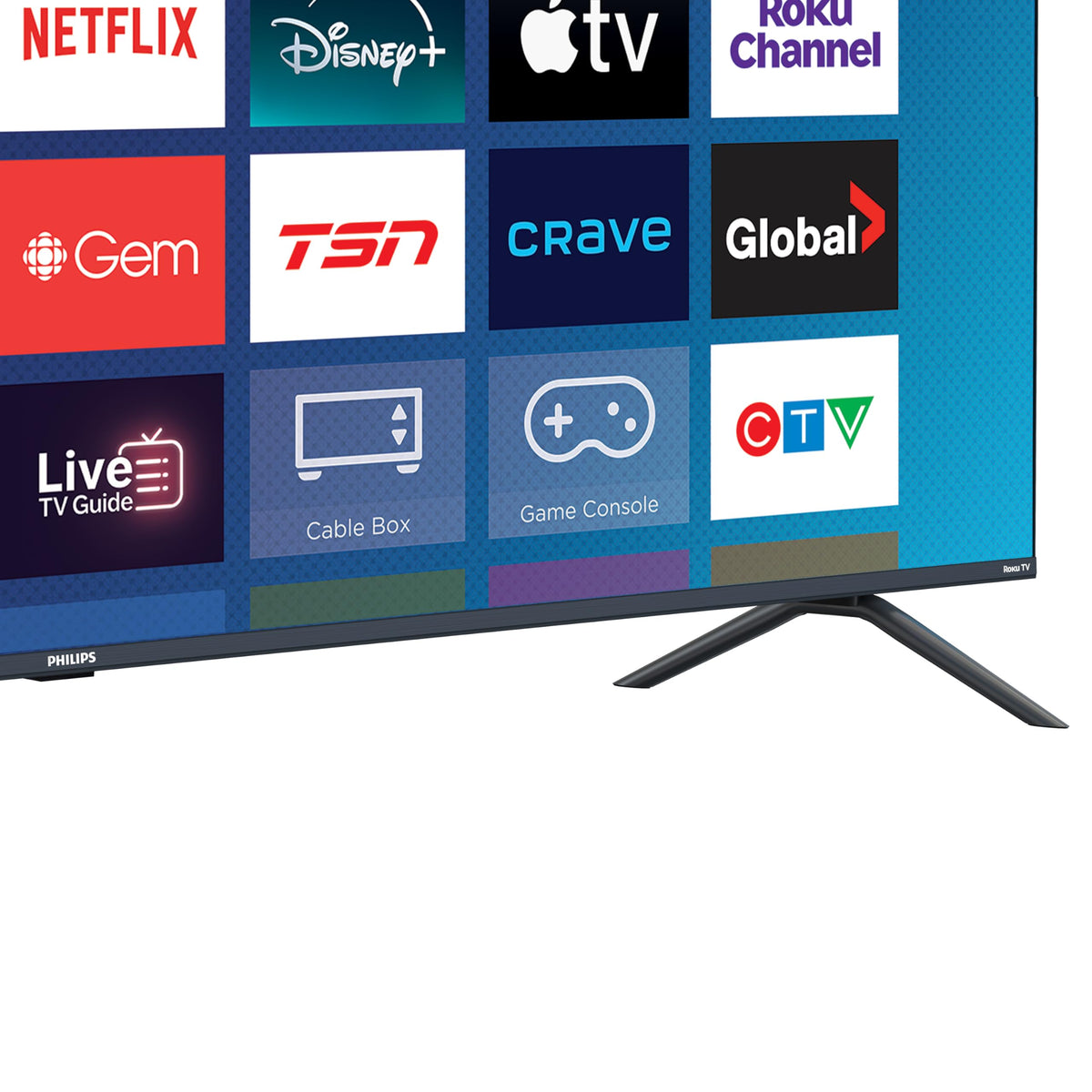 Philips 65PQL7676/F6 7600 Series 65-Inch 4K UHD QLED Roku TV