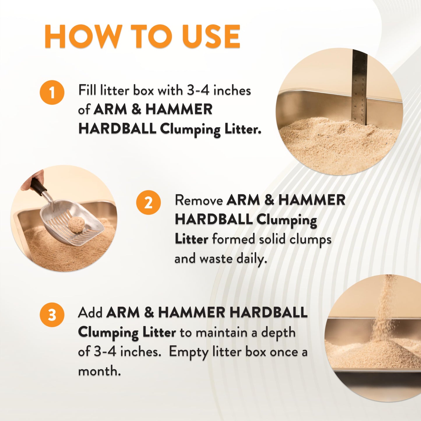 ARM & HAMMER Hardball Clumping Litter, Platinum Formula, Lightweight, Easy No-Mess Scooping, 3.86 KG 🍁 All In One Marketplace Canada