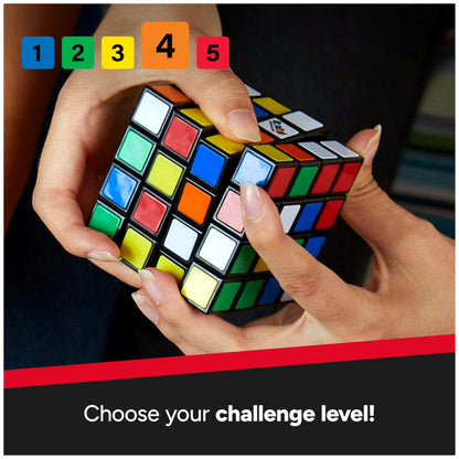 Rubik’s Cube, 4x4 Master Cube Color-Matching Puzzle, Bigger Bolder Version of the Classic, Packaging May Vary Rubik's
