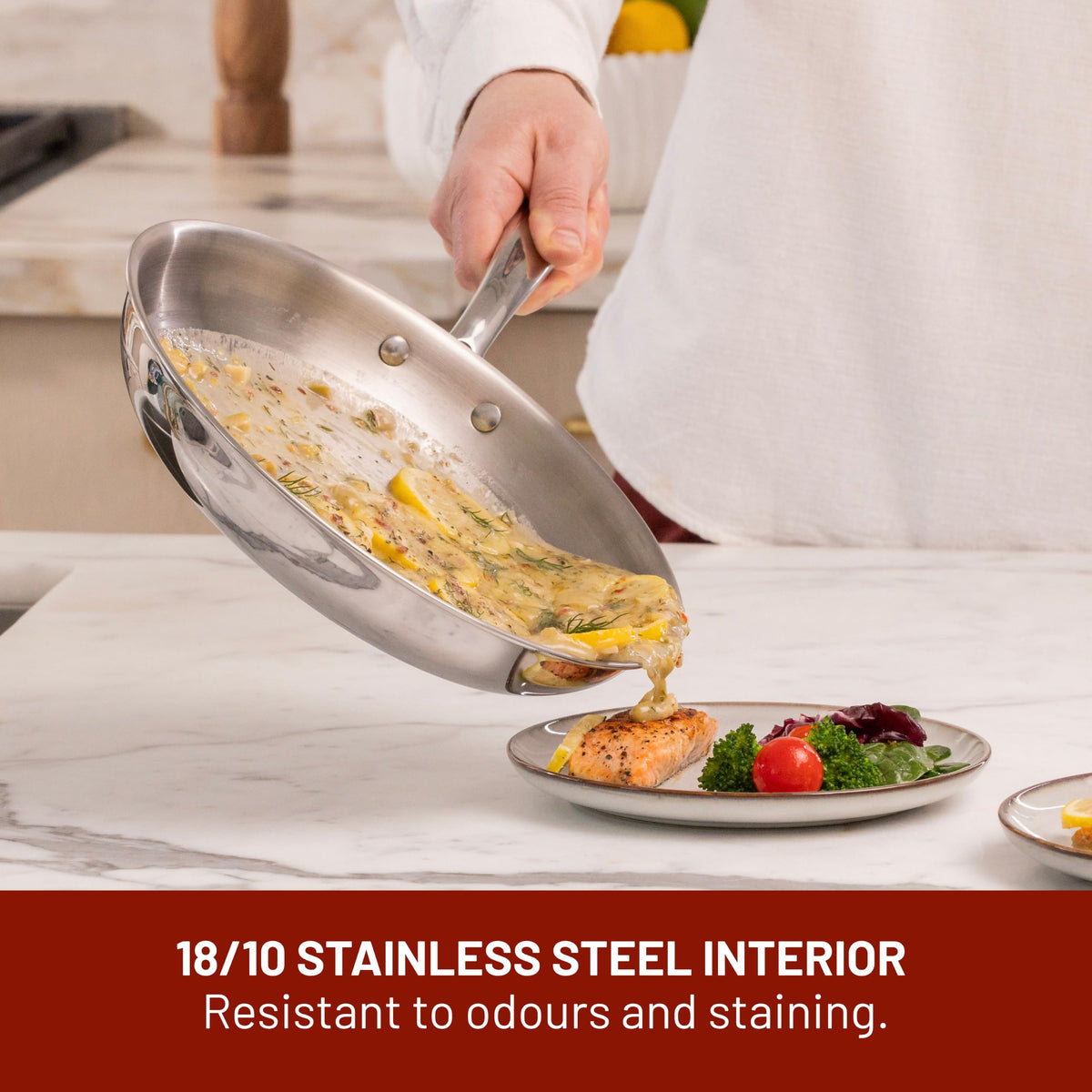 Lagostina Forte 3-Ply Clad 12-Pc Cookware Set, Stainless Steel Pots & Pans