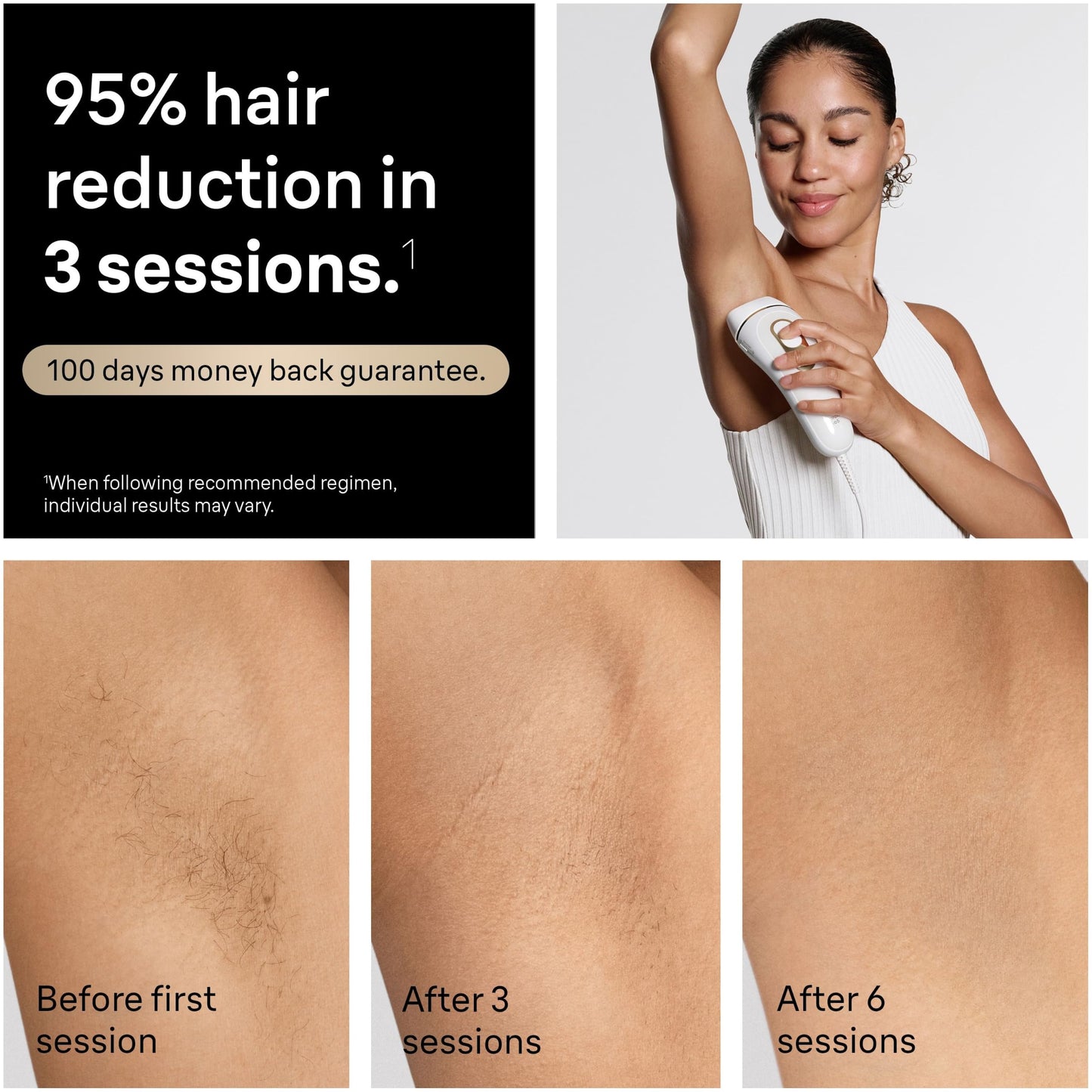 Braun Silk-Expert Pro 5 IPL PL5157 at Home Laser Hair Removal for Women and Men with Premium Pouch, Venus Razor, 2 Heads