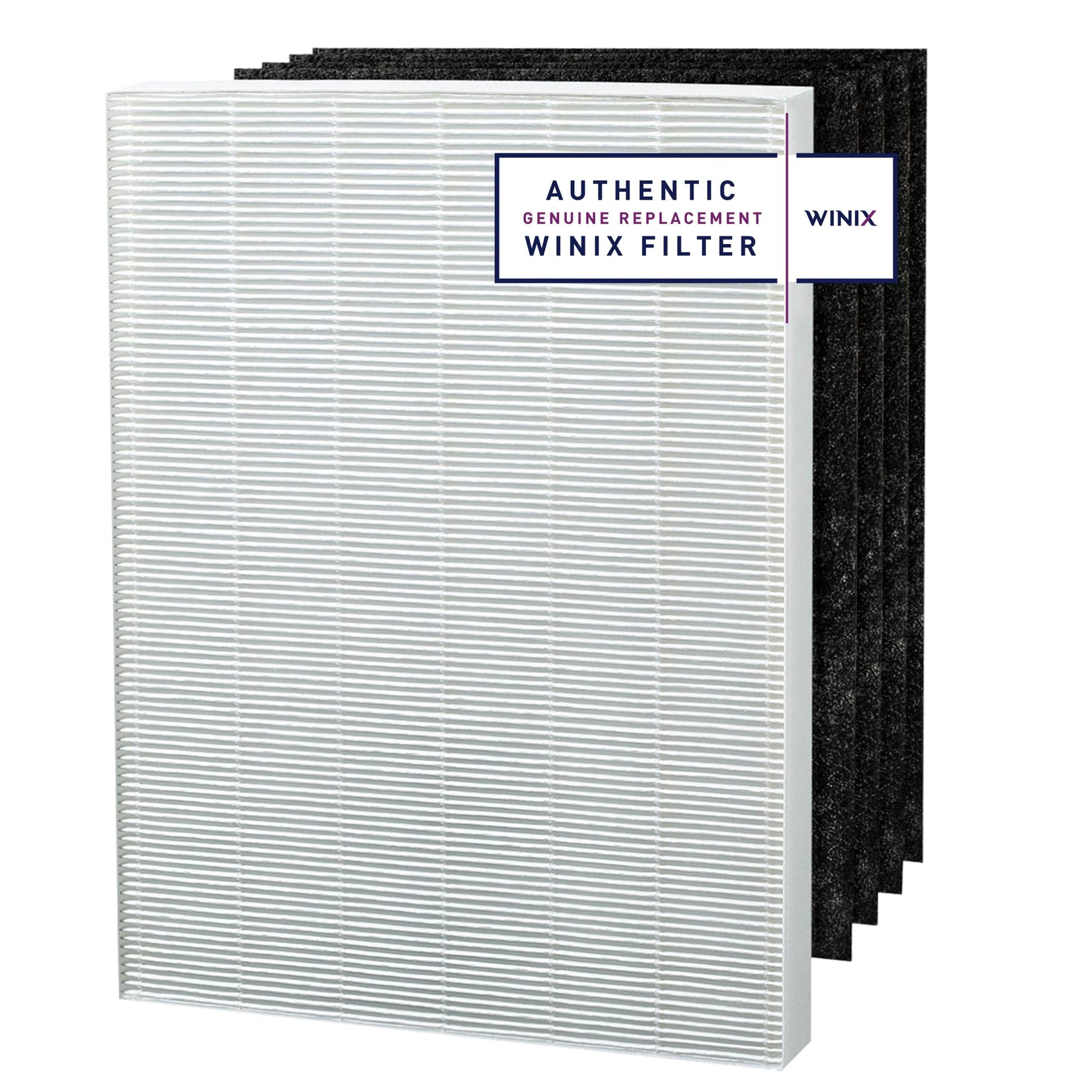 Genuine Winix 115115 Replacement Filter A for C535, 5300-2, P300, 5300, White/Black Winix