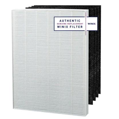 Genuine Winix 115115 Replacement Filter A for C535, 5300-2, P300, 5300, White/Black Winix