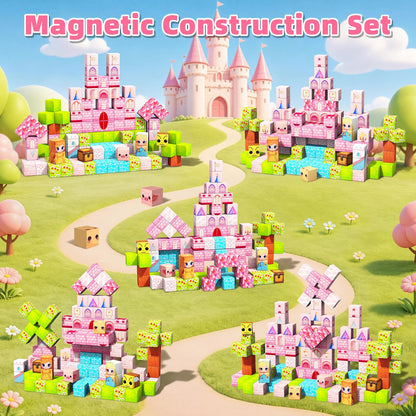150PCS Magnetic Blocks, Toys Building Cubes Set Birthday Gifts for Girls 🍁 All In One Marketplace Canada