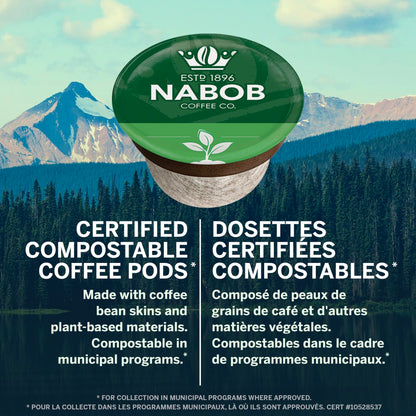 Nabob Breakfast Blend 100% Compostable Pods, 56 Pods NABOB