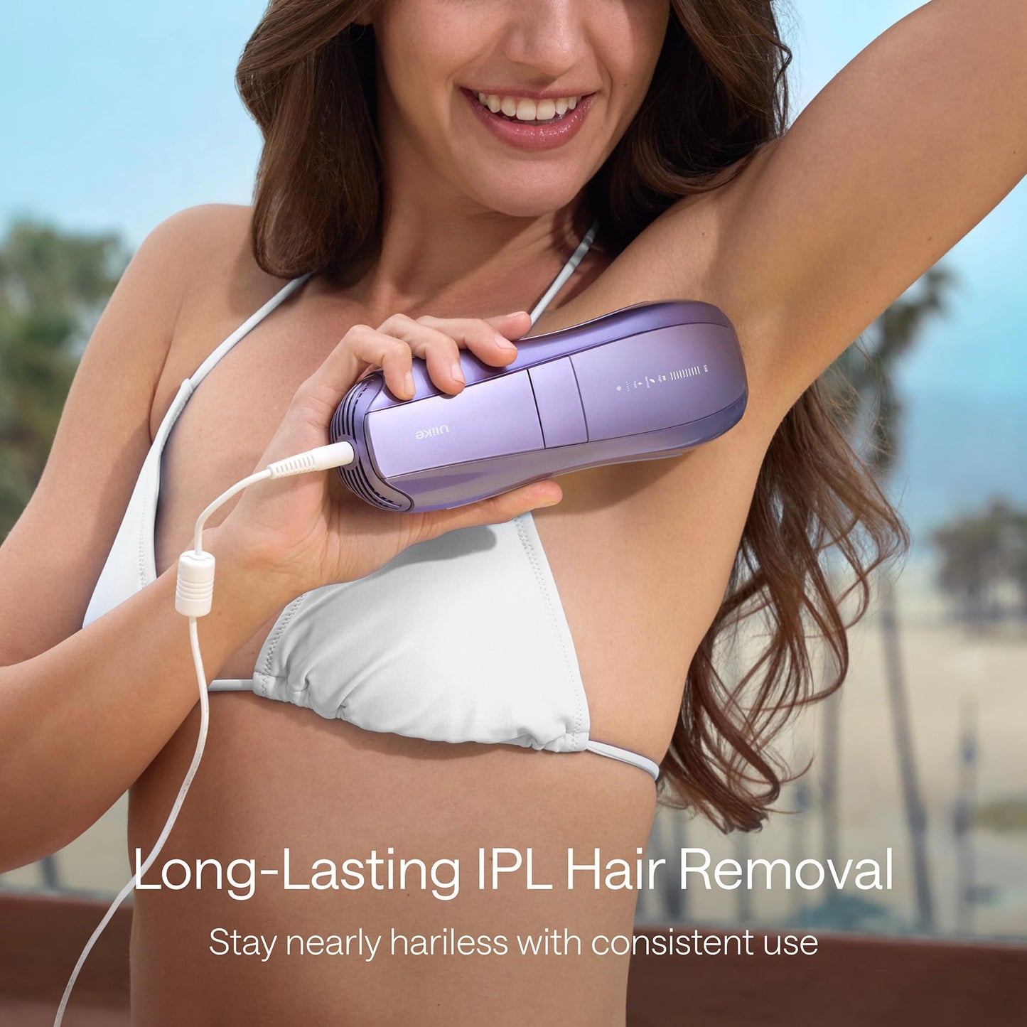 Ulike Laser Hair Removal, Air 10 IPL Device for Women and Men, 65°F Ice-Cooling Contact, Dual Lights, Skin Sensor & SHR Mode* for Nearly Painless, Effective & Long-Lasting Results from Home - Available at All In One Marketplace Canada