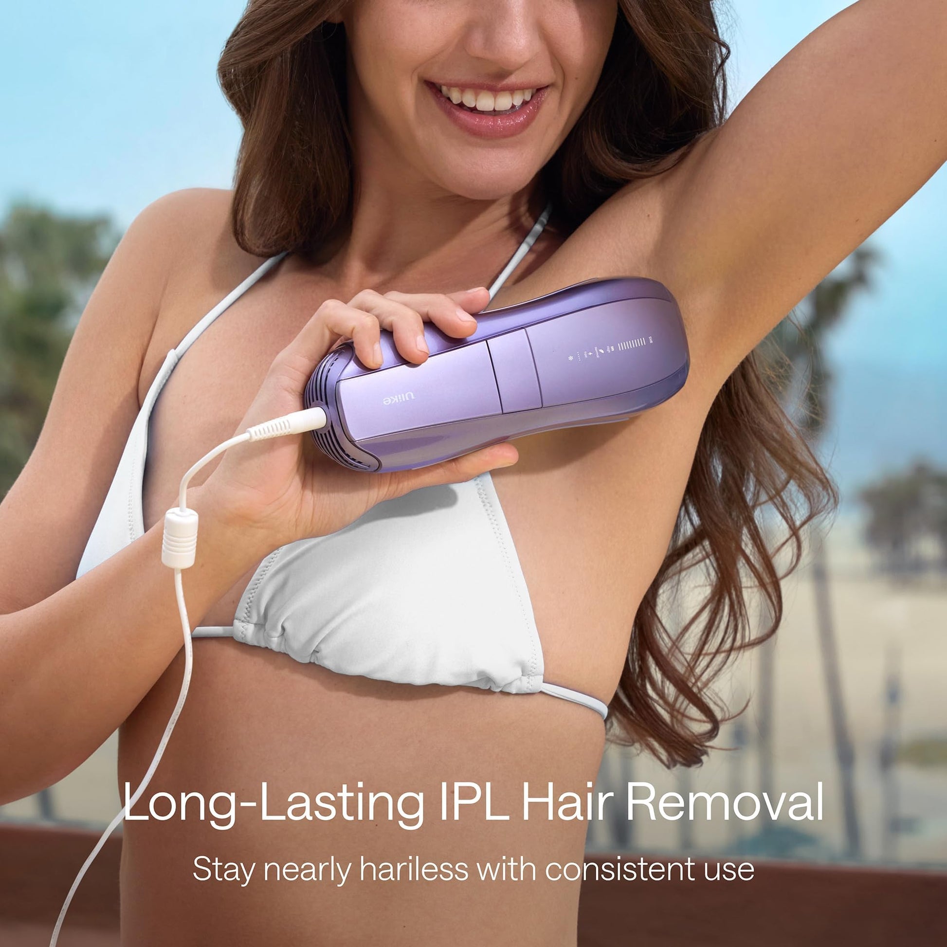 Ulike Laser Hair Removal, Air 10 IPL Device for Women and Men, 65°F Ice-Cooling Contact, Dual Lights, Skin Sensor & SHR Mode* for Nearly Painless, Effective & Long-Lasting Results from Home - Available at All In One Marketplace Canada