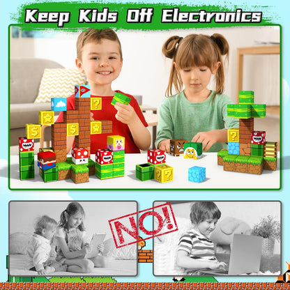 KAEILORU Magnetic Blocks Building Cubes Toys for 3+ Year Old Boys Girls 🍁 All In One Marketplace Canada