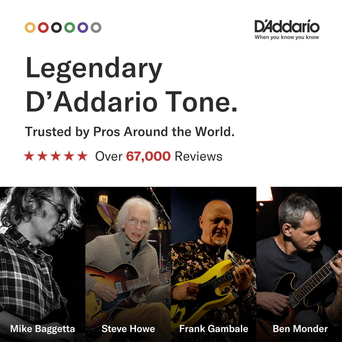 D’Addario Guitar Strings - Acoustic Guitar Strings - 80/20 Bronze - For 6 String Guitar - Deep, Bright, Projecting Tone - EJ11-3D - Light, 12-53 - 3-Pack