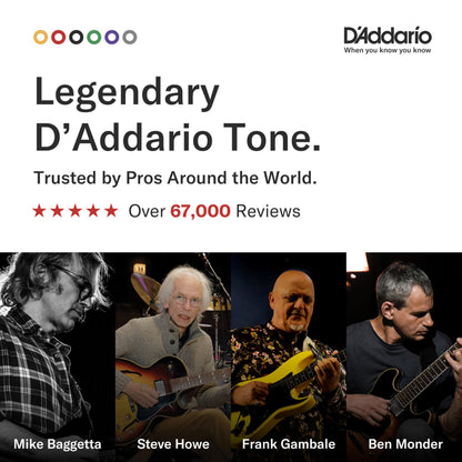 D’Addario Guitar Strings - Acoustic Guitar Strings - 80/20 Bronze - For 6 String Guitar - Deep, Bright, Projecting Tone - EJ11-3D - Light, 12-53 - 3-Pack