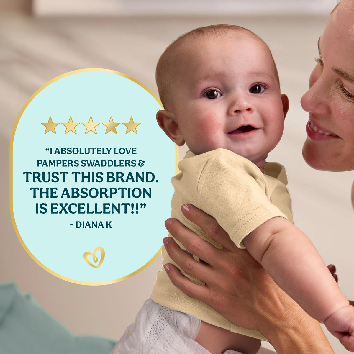 Pampers Swaddlers Diapers, Size 8, Absorbent, Keeps Baby Dry and Comfortable, Skin Safe Disposable Baby Diaper, 1 Pack (Count of 76)