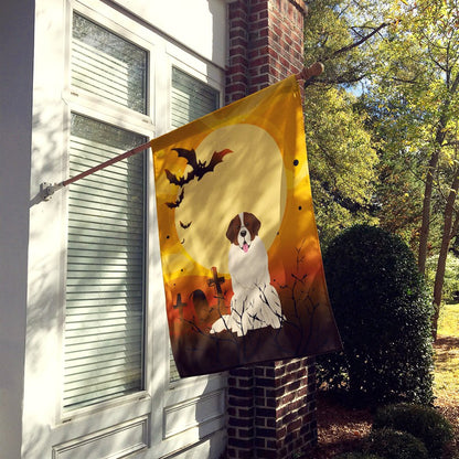 Caroline's Treasures BB4293CHF Halloween Moscow Watchdog Canvas House Size Flag, Large, Multicolor