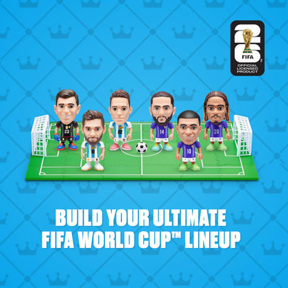 FIFA World Cup 2026™ Ballers Series 1 2 Pack by ZURU – Official Licensed Product. Surprise Unboxing Football Collectible Sports Toy for Boys, Ages 3+ ZURU BALLERS