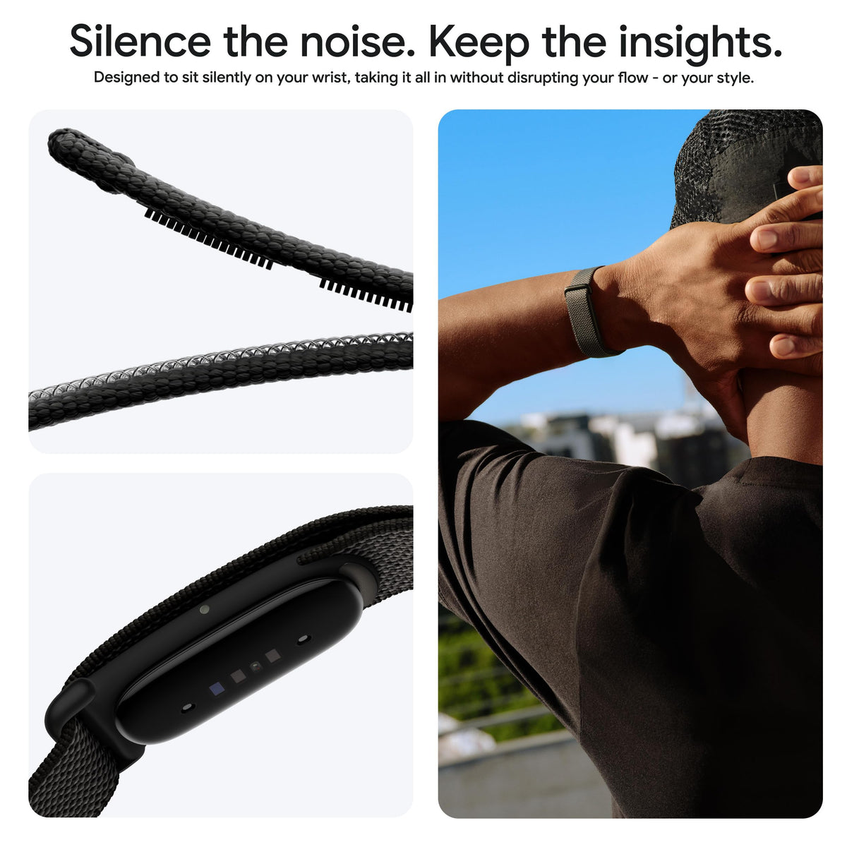 Google Fitbit Air - Screenless Activity Tracker - Obsidian