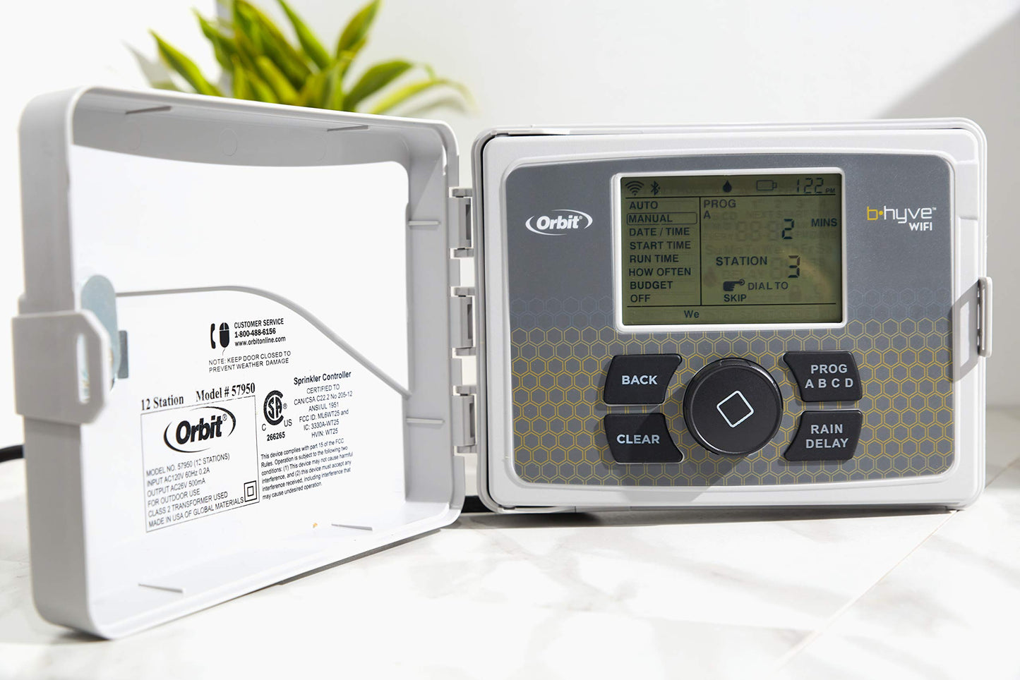 Orbit 6 Station WiFi Sprinkler System Controller Orbit