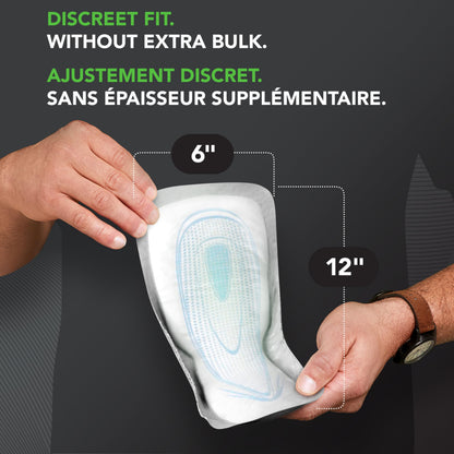 Depend Incontinence Guards/Incontinence Pads for Men/Bladder Control Pads, Maximum Absorbency, 104 Count (2 x 52ct) - Available at All In One Marketplace Canada