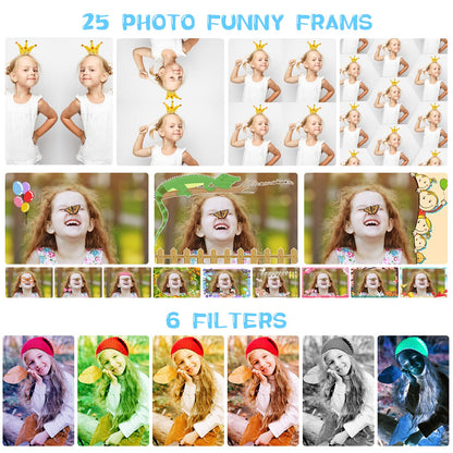 ARNSSIEN Kids Camera with Video,180°Flip Lens,2.4" Selfie Camera for Kids 🍁 All In One Marketplace Canada