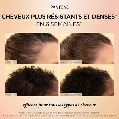 Pantene Abundant & Strong 3-Step System, Shampoo (400 ml), Conditioner (236 ml), Serum (60 ml), Strengthens at the Root, 3 Count - Available at All In One Marketplace Canada